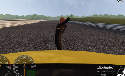 racer animation